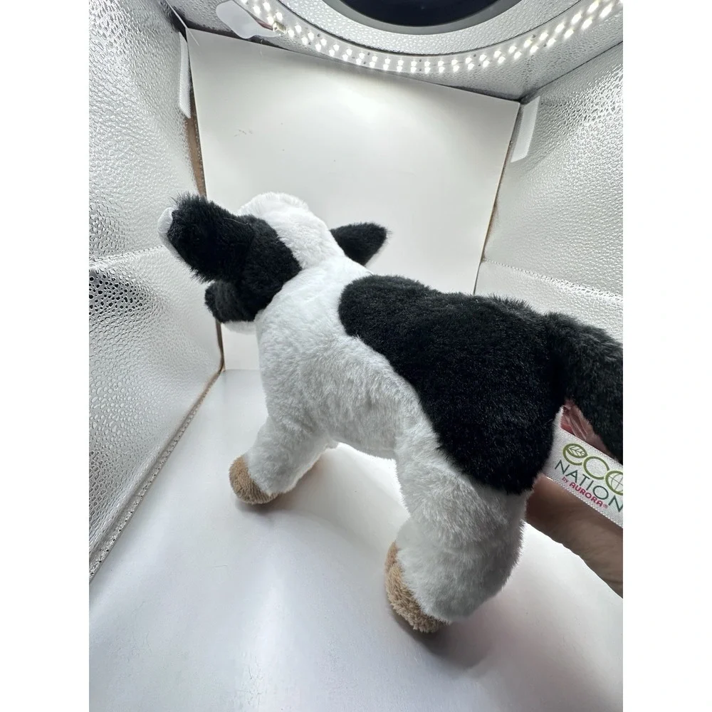 Aurora‎ Eco Nation Cow Plush 10-inch Stuffed Animal Recycled Materials Calf